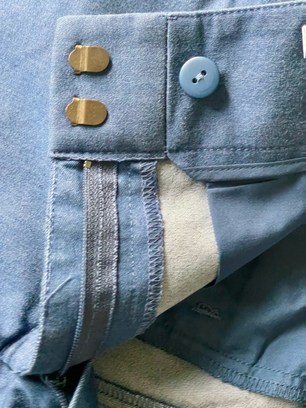 LOFT Blue Riviera Sailor Shorts Size 6 - Picture 7 of 7